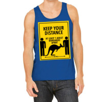 Please Keep At Least 1 Kangaroo Apart Tank Top | Artistshot