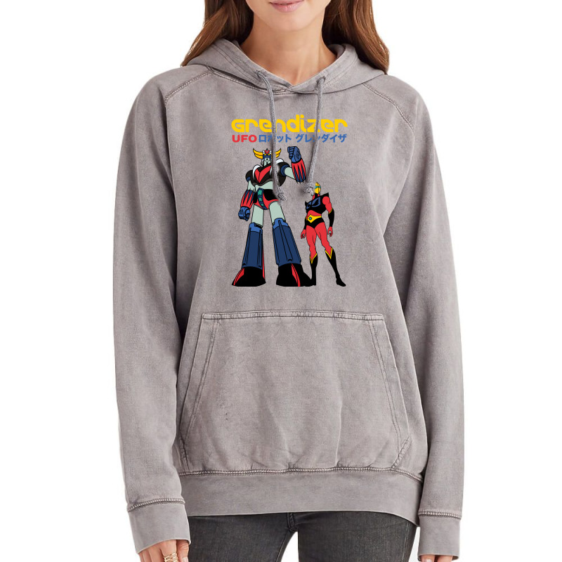 Grendizer   Ufo Robot Vintage Hoodie | Artistshot