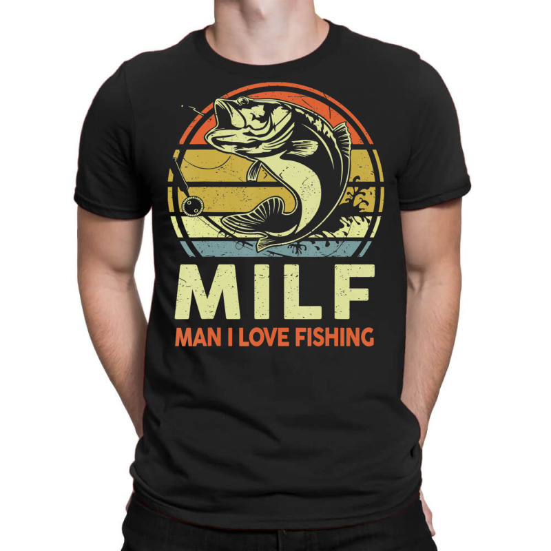 Mens Man I Love Fishing-shirt Fly Fish Fisherman B T-shirt | Artistshot