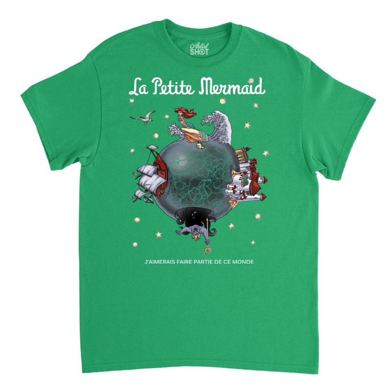 La Petite Mermaid (version2) Classic T-shirt by resimapitt5 | Artistshot