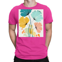 Ryleigh   Watercolor Flowers Abstract Painting Pat T-shirt | Artistshot