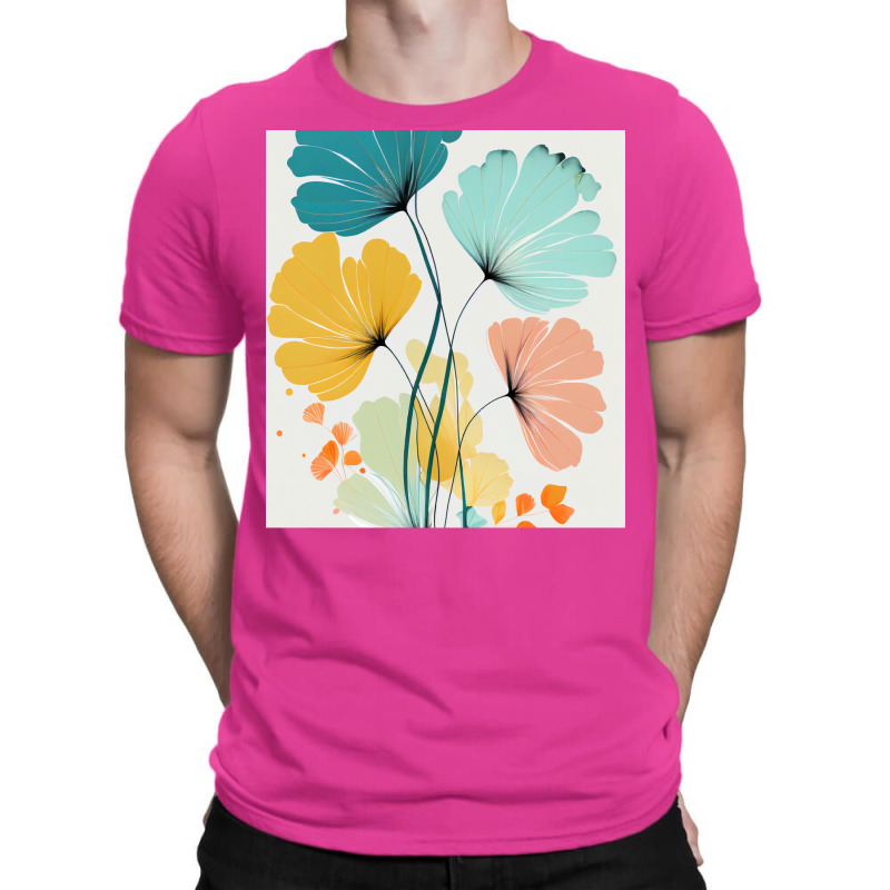 Ryleigh   Watercolor Flowers Abstract Painting Pat T-Shirt by hermesginderq | Artistshot