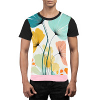 Ryleigh   Watercolor Flowers Abstract Painting Pat Graphic T-shirt | Artistshot