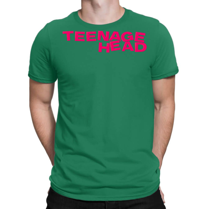 Teenage Head Print (pink) Plain T-Shirt by hermesginderq | Artistshot