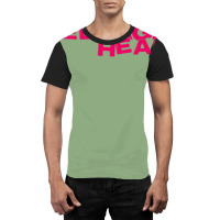 Teenage Head Print (pink) Plain Graphic T-shirt | Artistshot