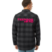 Teenage Head Print (pink) Plain Flannel Shirt | Artistshot