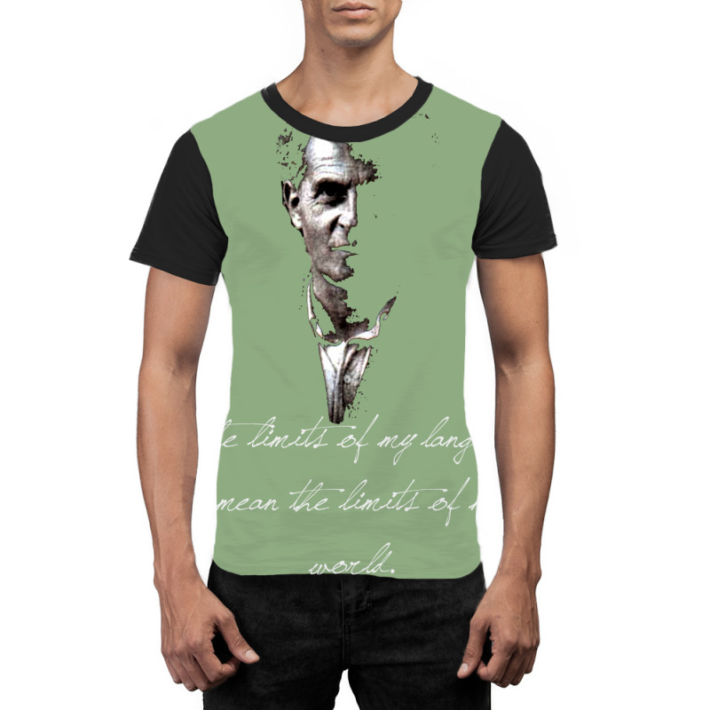 The Limits Of My Language Mean The Limits Of My Wo Graphic T-shirt by hermesginderq | Artistshot