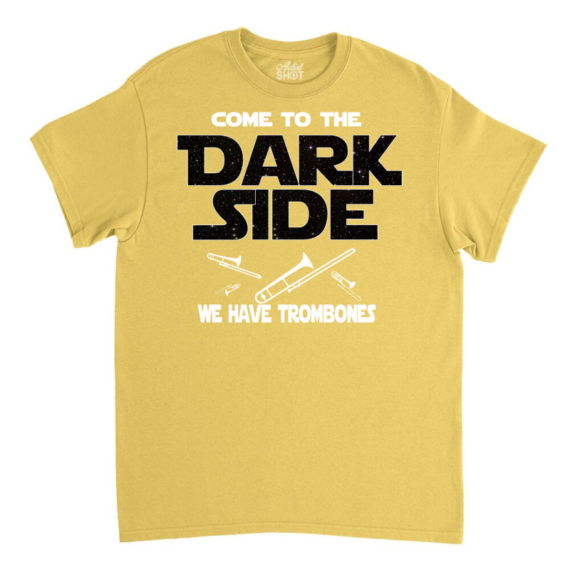 Trombone Dark Side T Shirt   Special Edition Classic T-shirt by hermesginderq | Artistshot