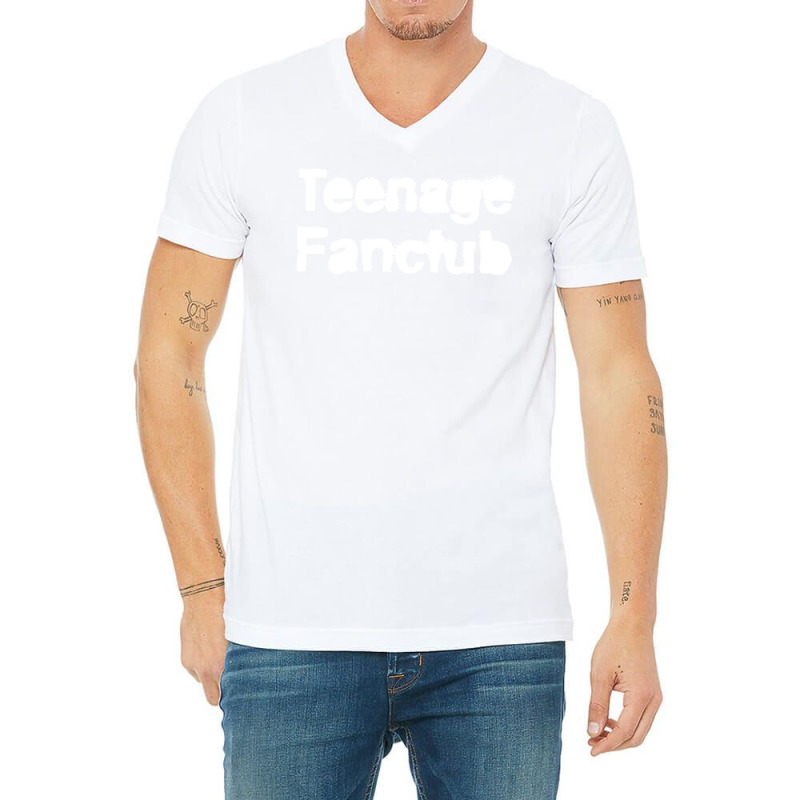 Teenage Fanclub V-Neck Tee by peickkerberk | Artistshot