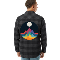 Whimsical Mountains Flannel Shirt | Artistshot