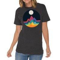 Whimsical Mountains Vintage T-shirt | Artistshot