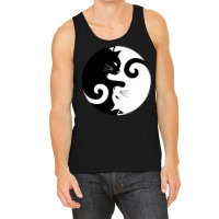 Ying Yang Cats   Black & White Tank Top | Artistshot