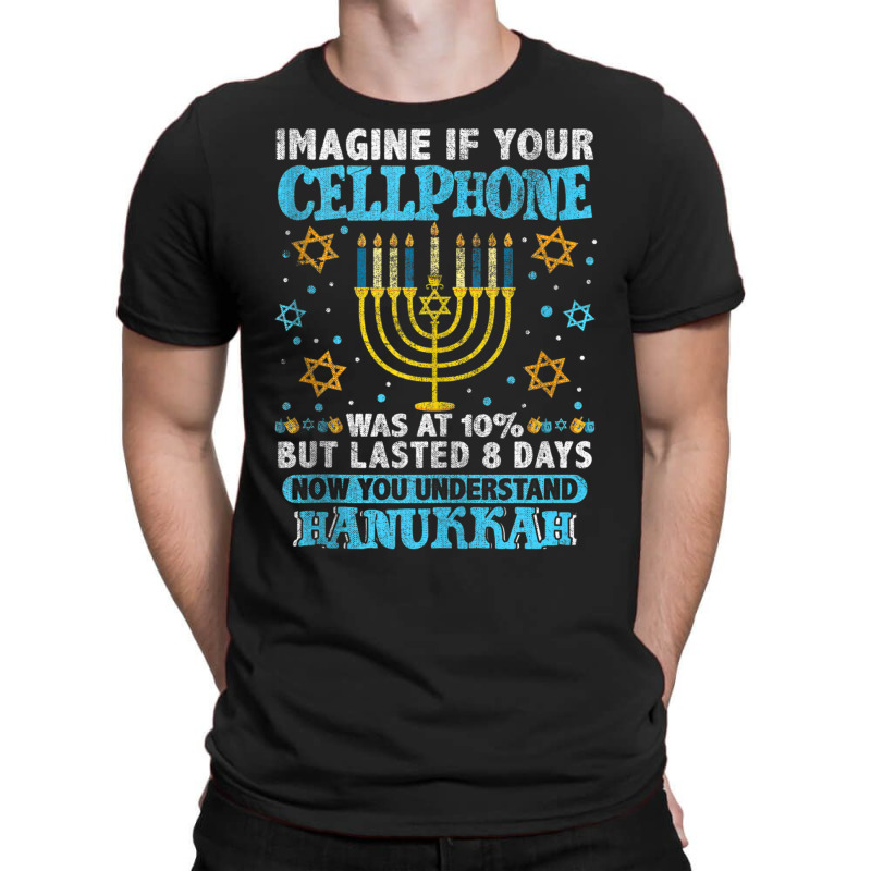 Funny Hanukkah Gifts Cellphone Chanukkah Jewish Xm T-shirt | Artistshot