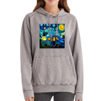 Caravan Camping Rv Trailer Van Starry Night Van Go Vintage Hoodie | Artistshot