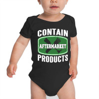 Contain Aftermarket Product Funny Prosthesis Prese Baby Bodysuit | Artistshot