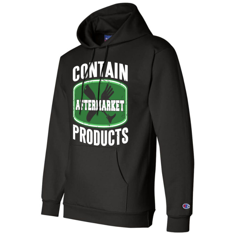 Contain Aftermarket Product Funny Prosthesis Prese Champion Hoodie by wafaha | Artistshot