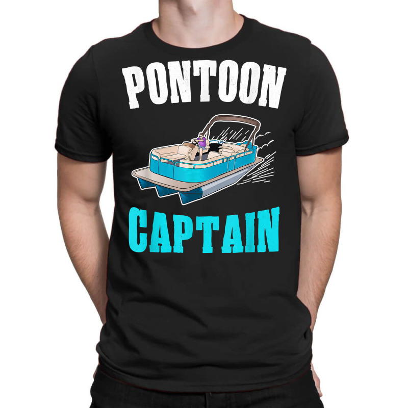 Mens Funny Boat Accessoires Pontoon Captains T Shi T-shirt | Artistshot