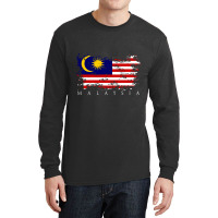 Malaysia Flag State Kuala Lumpur Nationality Pullo Long Sleeve Shirts | Artistshot