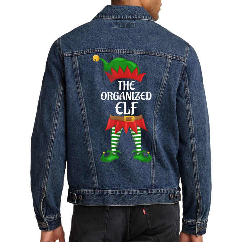 Organized Elf Family Matching Group Christmas Part Men Denim Jacket by chomibe | Artistshot