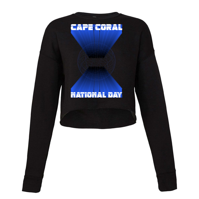 Trending Cape Coral National Day Cropped Sweater by rebeccacameron | Artistshot