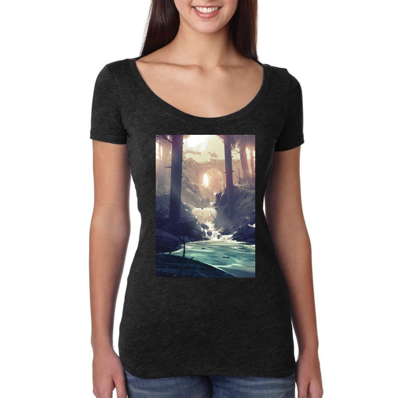 Coincidence Women's Triblend Scoop T-shirt by kalmahul | Artistshot