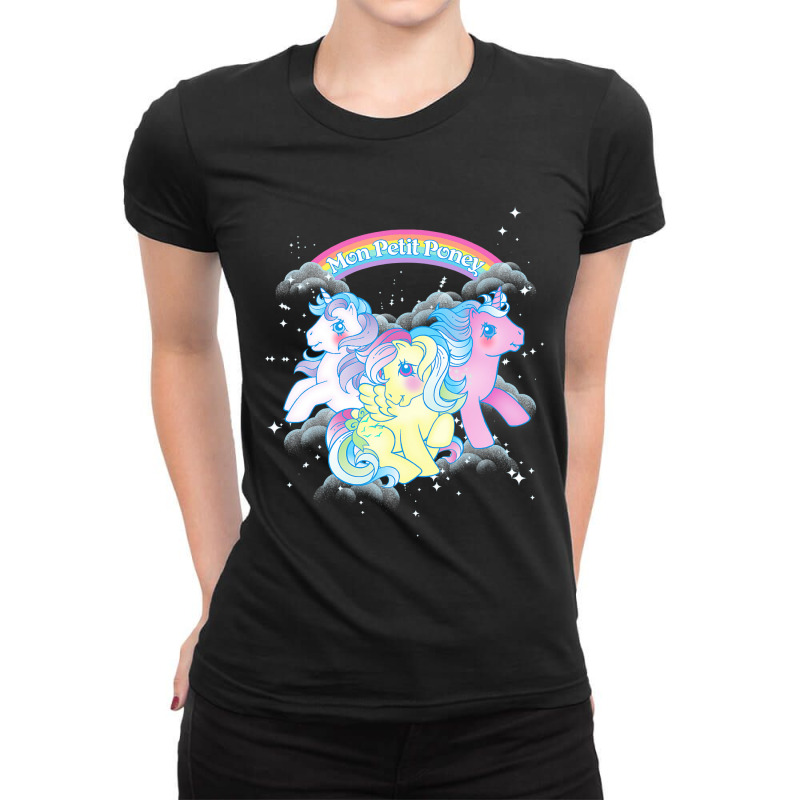 Hot Trend My Little Pony Mon Petit Poney Ladies Fitted T-Shirt by stepheneingram6 | Artistshot