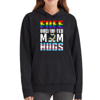 Gay Pride Vaccinated Lgbt Lesbian Lgbtq Proud Mom Vintage Hoodie | Artistshot