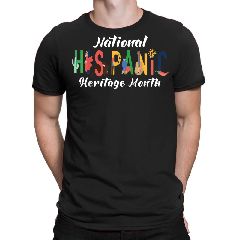 Latin America Culture Gift National Hispanic Herit T-Shirt by mogakino | Artistshot