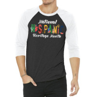 Latin America Culture Gift National Hispanic Herit 3/4 Sleeve Shirt | Artistshot