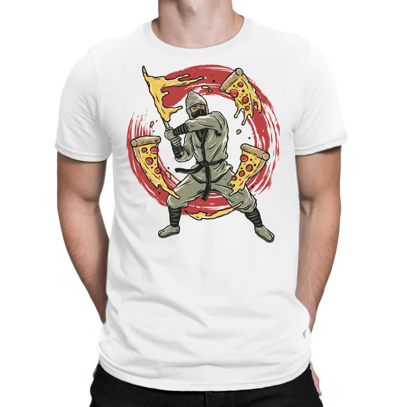 Awesome Pizza Ninja T-Shirt by glitchygorilla - The Shirt List