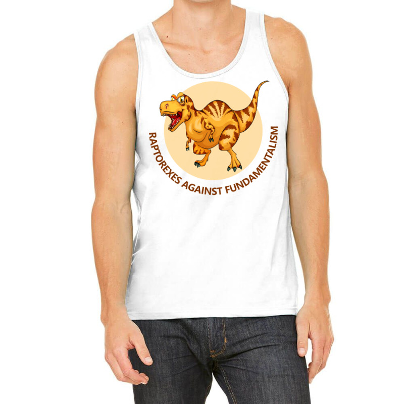 Free Thinking Club Raptorexes Against Fundalmental Tank Top | Artistshot