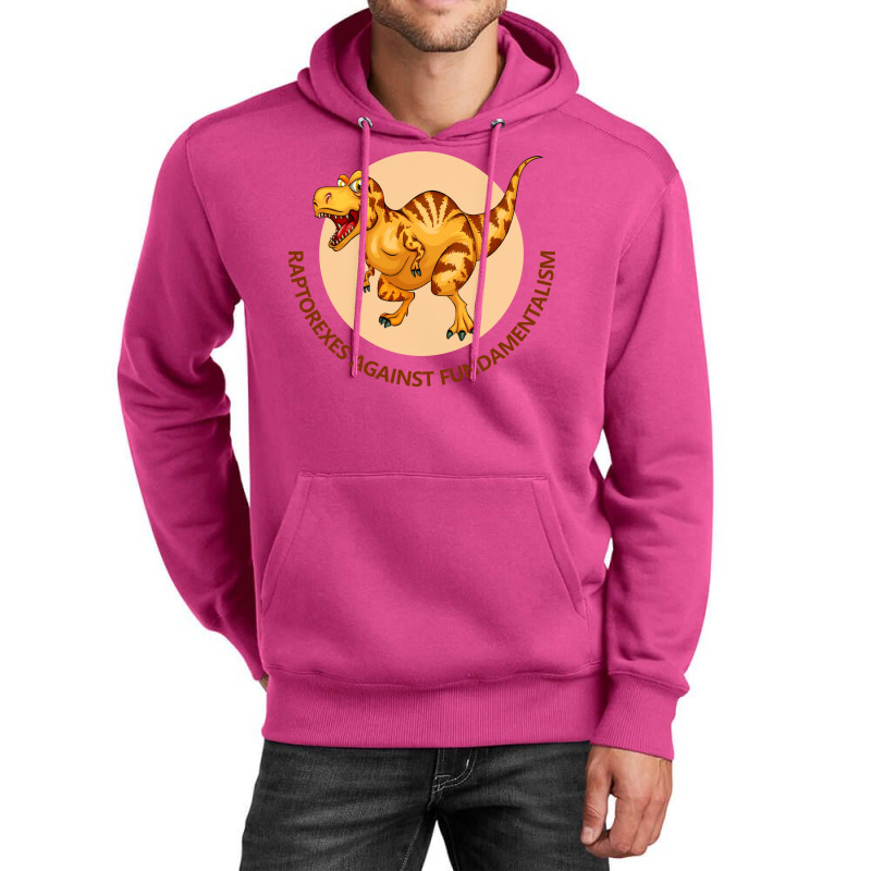 Free Thinking Club Raptorexes Against Fundalmental Unisex Hoodie | Artistshot