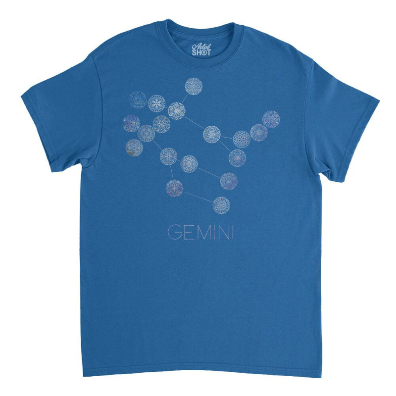 Gemini Constellation Mandalas Summer Classic T-shirt | Artistshot