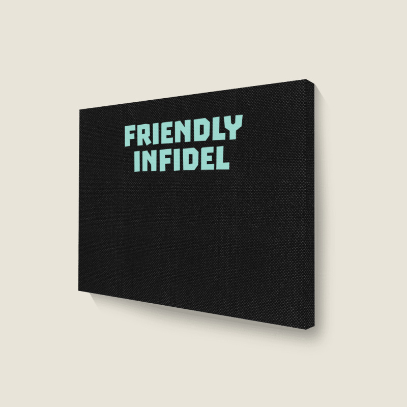 Friendly Infidel Aesthetic Landscape Canvas Print | Artistshot