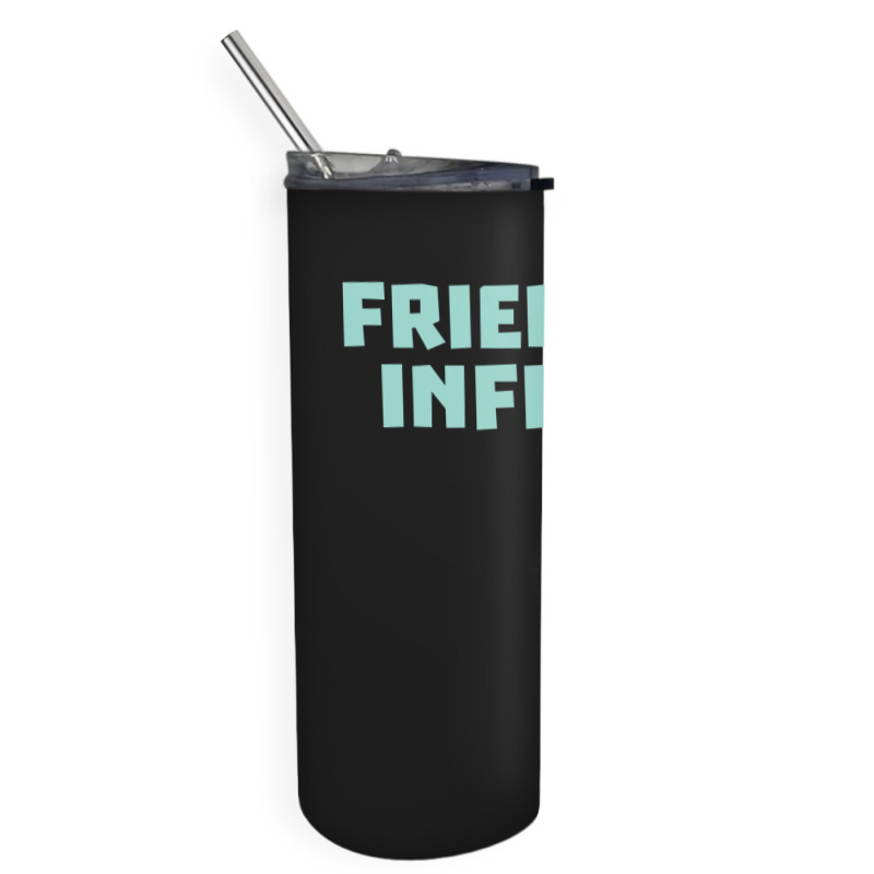 Friendly Infidel Aesthetic Skinny Tumbler | Artistshot