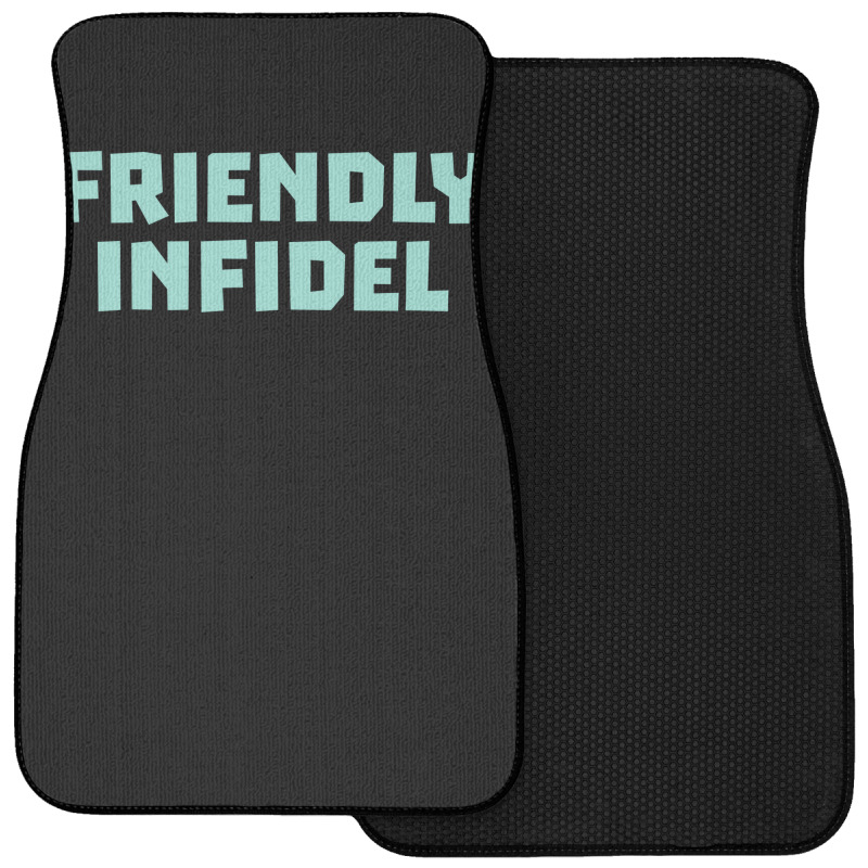 Friendly Infidel Aesthetic Front Car Mat | Artistshot