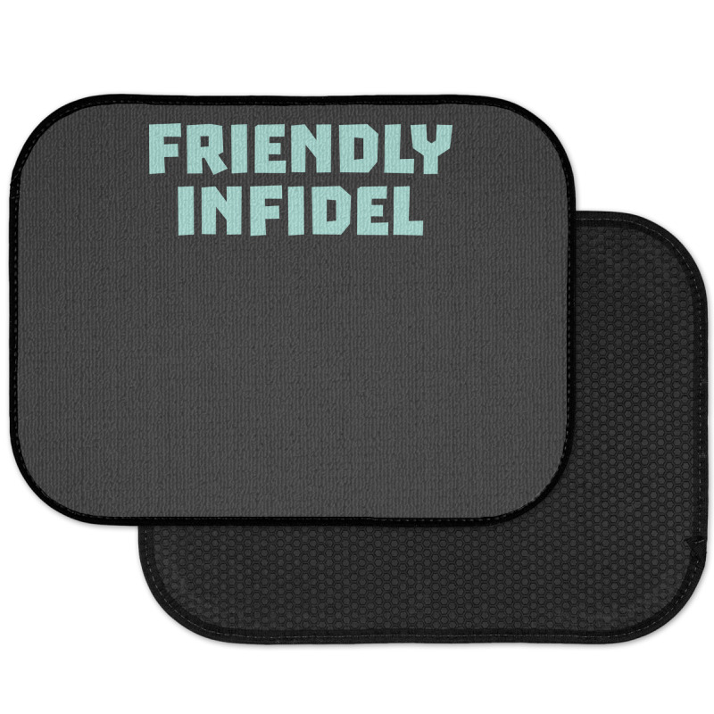 Friendly Infidel Aesthetic Rear Car Mat | Artistshot