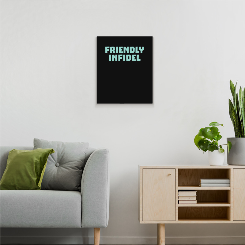 Friendly Infidel Aesthetic Metal Print Vertical | Artistshot