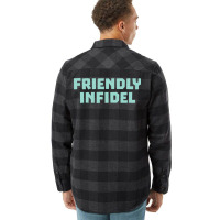 Friendly Infidel Aesthetic Flannel Shirt | Artistshot