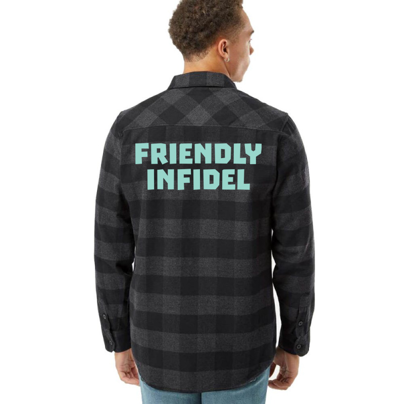 Friendly Infidel Aesthetic Flannel Shirt | Artistshot