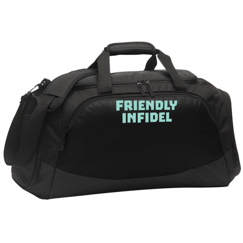 Friendly Infidel Aesthetic Active Duffel | Artistshot