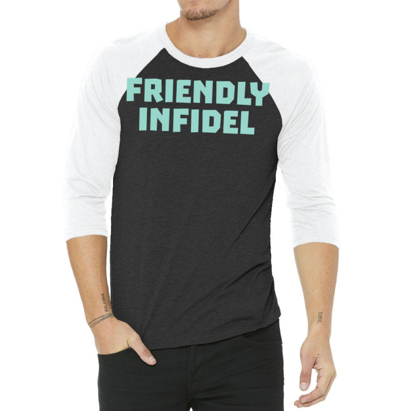 Friendly Infidel Aesthetic 3/4 Sleeve Shirt | Artistshot