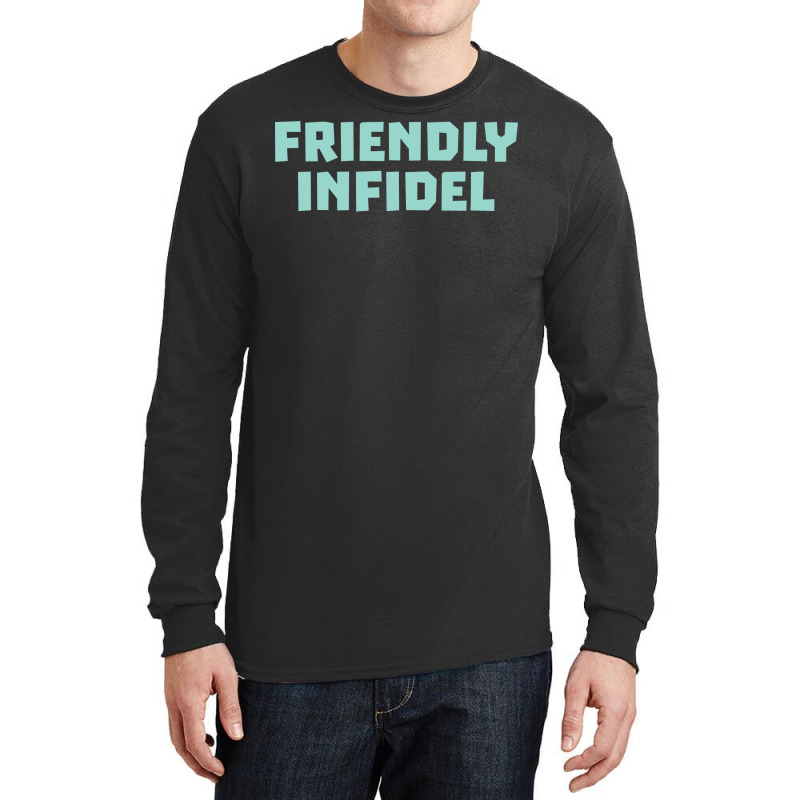 Friendly Infidel Aesthetic Long Sleeve Shirts | Artistshot