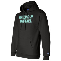 Friendly Infidel Aesthetic Champion Hoodie | Artistshot