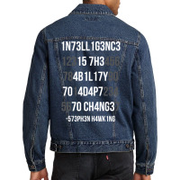 Intelligence Is The Ability To Adapt To Change Cut Men Denim Jacket | Artistshot