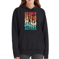 Groovy Author Vintage Retro 60s 70s 80s Vibes Gift Vintage Hoodie | Artistshot