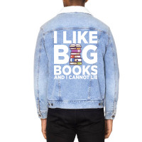 Reading  Perfect For All Book Lovers Cool Unisex Sherpa-lined Denim Jacket | Artistshot