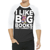 Reading  Perfect For All Book Lovers Cool 3/4 Sleeve Shirt | Artistshot