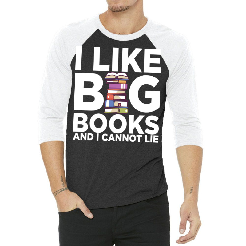 Reading  Perfect For All Book Lovers Cool 3/4 Sleeve Shirt by peishiseifule | Artistshot