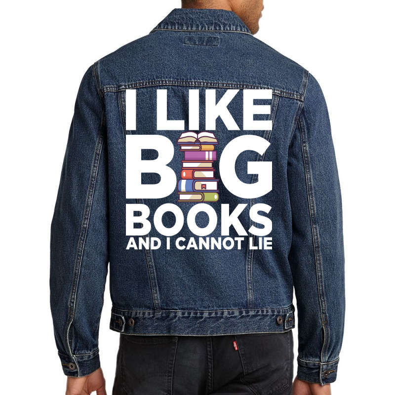 Reading  Perfect For All Book Lovers Cool Men Denim Jacket by peishiseifule | Artistshot